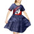 Pearl Harbor Remembrance Day Kid Short Sleeve Dress Poppy Mix Style LT7 - Polynesian Pride