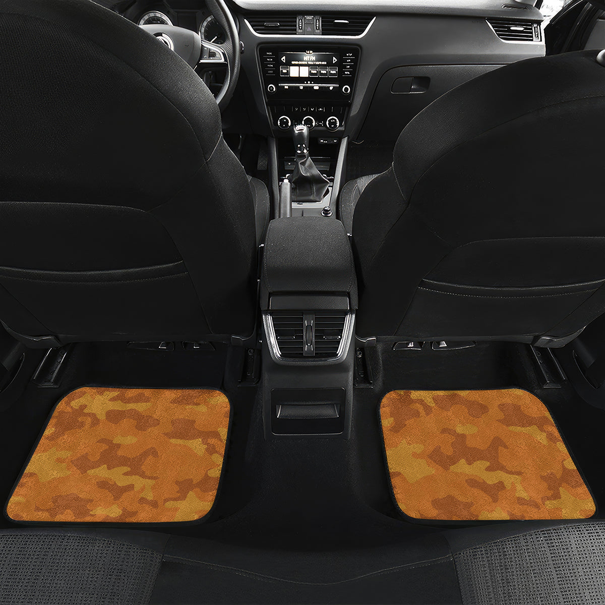 Cook Islands ANZAC Day Personalised Car Mats with Poppy Field LT9 - Polynesian Pride