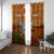 Cook Islands ANZAC Day Personalised Window Curtain with Poppy Field LT9 With Grommets Art - Polynesian Pride