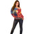 Tonga ANZAC Day Personalised Off Shoulder Sweater Soldier Te Tau Manatui Kinautolu with Poppy Field LT9 - Polynesian Pride