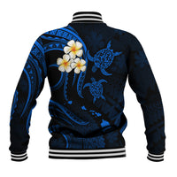 Hawaii Baseball Jacket Molokai Islands Polynesian Sunset Plumeria Blue Vibe LT9 - Polynesian Pride