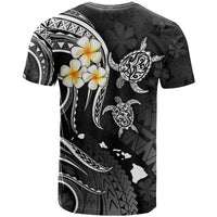 Polynesian Hawaii T Shirt Kauai Islands with Pacific Plumeria White Vibe LT9 - Polynesian Pride
