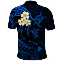 Hawaii Polo Shirt Kahoolawe Islands Polynesian Sunset Plumeria LT9 - Polynesian Pride