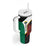 Personalised PNG Hela Province Tumbler With Handle Bird of Paradise Tattoo Flag Motif - Polynesian Pride