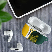 Personalised PNG Jiwaka Province AirPods Case Bird of Paradise Tattoo Flag Motif LT9 - Polynesian Pride