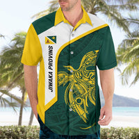 Personalised PNG Jiwaka Province Hawaiian Shirt Bird of Paradise Tattoo Flag Motif LT9 - Polynesian Pride