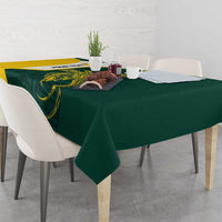Personalised PNG Jiwaka Province Tablecloth Bird of Paradise Tattoo Flag Motif - Polynesian Pride
