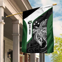 Personalised PNG Western Highlands Province Garden Flag Bird of Paradise Tattoo Flag Motif LT9 House Flag Green - Polynesian Pride