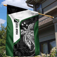 Personalised PNG Western Highlands Province Garden Flag Bird of Paradise Tattoo Flag Motif LT9 - Polynesian Pride