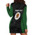 Personalised PNG Western Highlands Province Hoodie Dress Bird of Paradise Tattoo Flag Motif - Polynesian Pride