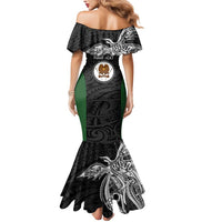 Personalised PNG Western Highlands Province Mermaid Dress Bird of Paradise Tattoo Flag Motif LT9 - Polynesian Pride