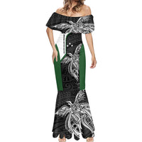 Personalised PNG Western Highlands Province Mermaid Dress Bird of Paradise Tattoo Flag Motif LT9 - Polynesian Pride