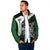 Personalised PNG Western Highlands Province Padded Jacket Bird of Paradise Tattoo Flag Motif - Polynesian Pride