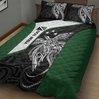 Personalised PNG Western Highlands Province Quilt Bed Set Bird of Paradise Tattoo Flag Motif LT9 - Polynesian Pride