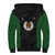 Personalised PNG Western Highlands Province Sherpa Hoodie Bird of Paradise Tattoo Flag Motif - Polynesian Pride