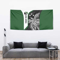 Personalised PNG Western Highlands Province Tapestry Bird of Paradise Tattoo Flag Motif LT9 - Polynesian Pride