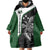Personalised PNG Western Highlands Province Wearable Blanket Hoodie Bird of Paradise Tattoo Flag Motif - Polynesian Pride