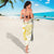 Be Bold Go Gold Polyneisan Ribbon Childhood Personalised Sarong