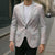 White Sunday Lotu Tamaiti Blazer Polynesian Wave Pastel Blush - Polynesian Pride