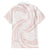 White Sunday Lotu Tamaiti Family Matching Off The Shoulder Long Sleeve Dress and Hawaiian Shirt Polynesian Wave Pastel Blush - Polynesian Pride