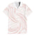 White Sunday Lotu Tamaiti Hawaiian Shirt Polynesian Wave Pastel Blush - Polynesian Pride