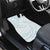 White Sunday Lotu Tamaiti Car Mats Polynesian Wave Pastel Cyan - Polynesian Pride