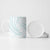 White Sunday Lotu Tamaiti Ceramic Mug Polynesian Wave Pastel Cyan - Polynesian Pride