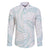 White Sunday Lotu Tamaiti Family Matching Off The Shoulder Long Sleeve Dress and Hawaiian Shirt Polynesian Wave Pastel Cyan - Polynesian Pride