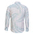 White Sunday Lotu Tamaiti Family Matching Off The Shoulder Long Sleeve Dress and Hawaiian Shirt Polynesian Wave Pastel Cyan - Polynesian Pride