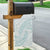 White Sunday Lotu Tamaiti Garden Flag Polynesian Wave Pastel Cyan - Polynesian Pride