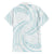 White Sunday Lotu Tamaiti Hawaiian Shirt Polynesian Wave Pastel Cyan - Polynesian Pride