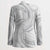 White Sunday Lotu Tamaiti Blazer Polynesian Wave Pastel Gray - Polynesian Pride