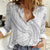 White Sunday Lotu Tamaiti Women Casual Shirt Polynesian Wave Pastel Gray - Polynesian Pride