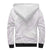 White Sunday Lotu Tamaiti Sherpa Hoodie Polynesian Wave Pastel Mauve - Polynesian Pride