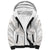 White Sunday Lotu Tamaiti Sherpa Hoodie Polynesian Wave Pastel Nude - Polynesian Pride