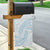 White Sunday Lotu Tamaiti Garden Flag Polynesian Wave Pastel Sky Blue - Polynesian Pride