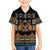 Black Batik Papua-inspired Pattern Family Matching Off Shoulder Maxi Dress and Hawaiian Shirt - Polynesian Pride