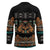 Black Batik Papua-inspired Pattern Hockey Jersey - Polynesian Pride