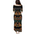 Black Batik Papua-inspired Pattern Puletasi - Polynesian Pride