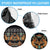 Black Batik Papua-inspired Pattern Spare Tire Cover - Polynesian Pride
