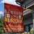 Oxblood Batik Papua-inspired Pattern Garden Flag - Polynesian Pride