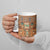 Terracotta Batik Papua-inspired Pattern Ceramic Mug - Polynesian Pride