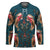 Dark Cyan Blue Bird of Batik Papua Hockey Jersey Exotic Natural Wealth of Papua - Polynesian Pride