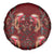 Oxblood Bird of Batik Papua Spare Tire Cover Exotic Natural Wealth of Papua - Polynesian Pride