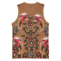 Terracotta Bird of Batik Papua Basketball Jersey Exotic Natural Wealth of Papua LT9 - Polynesian Pride