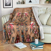 Terracotta Bird of Batik Papua Blanket Exotic Natural Wealth of Papua - Polynesian Pride