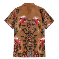 Terracotta Bird of Batik Papua Family Matching Mermaid Dress and Hawaiian Shirt Exotic Natural Wealth of Papua LT9 - Polynesian Pride