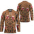 Terracotta Bird of Batik Papua Hockey Jersey Exotic Natural Wealth of Papua - Polynesian Pride