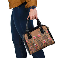 Terracotta Bird of Batik Papua Shoulder Handbag Exotic Natural Wealth of Papua - Polynesian Pride