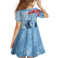 FSM Verterans Day Family Matching Off Shoulder Short Dress and Hawaiian Shirt Their Lives Your Freedom LT9 - Polynesian Pride